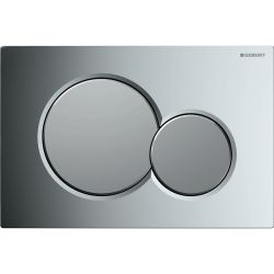 Geberit Sigma 01 Drückerplatte, 2-Mengen-Spülung Hochglanz verchromt, Mattverchromt... GEBERIT-115770KA5 4025410035271 (Abb. 1)