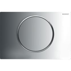 Geberit Sigma 10 Drückerplatte, für Spül-Stopp-Spülung Hochglanz verchromt, Mattverc... GEBERIT-115758KH5 4025416197850 (Abb. 1)