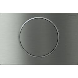 Geberit Sigma 10 Drückerplatte, für Spül-Stopp-Spülung gebürstet, easy-to-clean, pol... GEBERIT-115758SN5 4025416198505 (Abb. 1)
