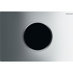 Geberit Sigma 10 WC-Steuerung elektronisch Netz, 2-Mengen, Hochglanz verchromt, matt... GEBERIT-115907KH6 4025410531148 (Abb. 1)