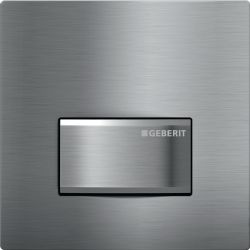 Geberit Typ 50 Drückerplatte Urinalsteuerung mit pneumatischer Spülauslösung, verchr... GEBERIT-116016GH5 4025416844549 (Abb. 1)