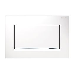 Geberit Sigma 10 (ex Sigma 30) Drückerplatte/Spül-Stopp-Spülung, Weiß, Hochglanz ver... GEBERIT-115893KJ1 4025416516774 (Abb. 1)