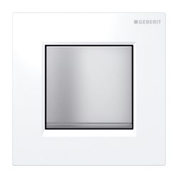 Geberit Typ 20 (Typ 30) Drückerplatte für Urinalsteuerung mit pneumatischer Spülausl... GEBERIT-243270KL1 4025416521969 (Abb. 1)