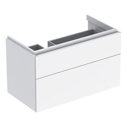 Geberit Xeno2 Unterschrank für Waschtisch Ablagefläche 2 Schubladen 88x53x462cm Weiß... GEBERIT-500515011 4025416610144 (Abb. 1)