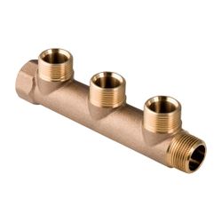 Geberit Verteiler mit Gewindeanschluss, Verteilerabgang für Eurokonus, R 3/4″, G 3/4... GEBERIT-602423001 4025416835776 (Abb. 1)