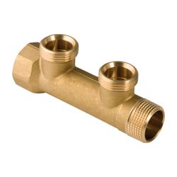 Geberit Verteiler mit Gewindeanschluss, Verteilerabgang für Eurokonus, CW617N, R 1",... GEBERIT-613422001 4025416802754 (Abb. 1)