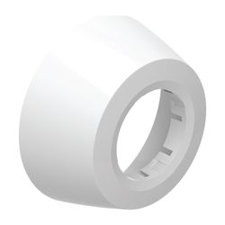Geberit Wandrosette tief, d 50mm, D 8,5cm, H 3,5cm, Alpinweiß... GEBERIT-854909111 4025416049081 (Abb. 1)