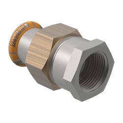 Geberit Mapress Therm Übergangsverschraubung mit Innengewinde d 22mm, Rp 3/4″... GEBERIT-45404 4025410097576 (Abb. 1)