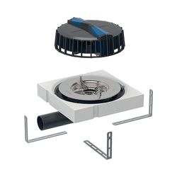 Geberit Pluvia Dachwassereinlauf Maximale Ablaufleistung 9l/s... GEBERIT-359118001 4025410163028 (Abb. 1)
