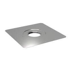 Geberit Pluvia Anschlussblech universell Anschluss Abdichtung Edelstahl... GEBERIT-359119001 4025410163035 (Abb. 1)