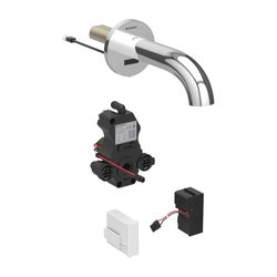 Geberit Piave Waschtischarmatur Wandmontage, Netzbetrieb, mit Mischer, Länge 17cm, H... GEBERIT-116262211 4025416835318 (Abb. 1)