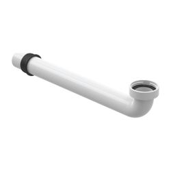 Geberit Abgangsrohr mit Überwurfmutter, Alpinweiß... GEBERIT-240865111 4025416665106 (Abb. 1)