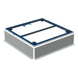 Geberit Installationsrahmen für Setaplano Duschfläche bis 100cm, für 4 Füße, Breite ... GEBERIT-154492001 4025410771032 (Abb. 1)