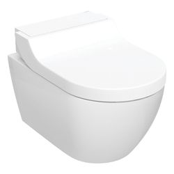 Geberit AquaClean Tuma Comfort Dusch-WC-Komplettanlage, Wand-WC, Weiß/Glas... GEBERIT-146290SI1 4025416219446 (Abb. 1)