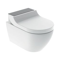 Geberit AquaClean Tuma Comfort Dusch-WC-Komplettanlage, Wand-WC, Schwarz/Glas... GEBERIT-146290SJ1 4025416219552 (Abb. 1)