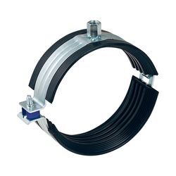 Geberit Rohrschelle gedämmt, mit Gewindemuffe M10/M12, Durchmesser 160mm... GEBERIT-393799261 4025416474319 (Abb. 1)