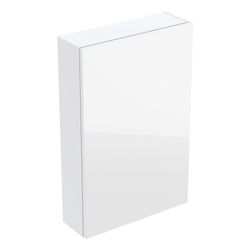 Geberit Hängeschrank rechteckig, mit einer Tür 45x70cm, Weiß lackiert hochglänzend/G... GEBERIT-502318012 4025410127358 (Abb. 1)