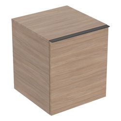 Geberit Acanto Seitenschrank 1 Schublade/Innenschublade H 52cm, Eiche Melamin Holzst... GEBERIT-503010JH1 4025410143778 (Abb. 1)