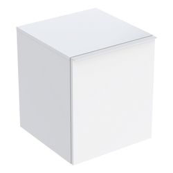 Geberit Acanto Seitenschrank 1 Schublade/Innenschublade H 52cm, Weiß lackiert hochgl... GEBERIT-503010011 4025410133410 (Abb. 1)