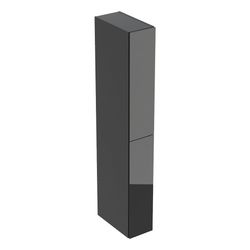 Geberit Hochschrank mit zwei Auszügen 24x180x48cm, Lava matt/Glas, Lava... GEBERIT-503011JK2 4025410144522 (Abb. 1)
