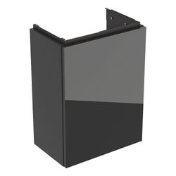 Geberit Acanto Unterschrank für Handwaschbecken 1 Tür WT 40cm Lava lackiert matt/Gla... GEBERIT-503001JK2 4025410126863 (Abb. 1)