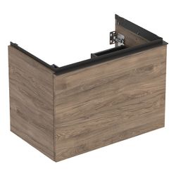 Geberit Acanto Unterschrank für Waschtisch 1 Schublade/Innenschublade WT 75cm, Nussb... GEBERIT-503004JR1 4025410126993 (Abb. 1)