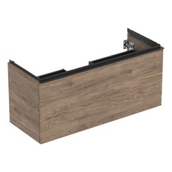 Geberit Acanto Unterschrank für WT 1 Schublade/Innenschublade WT 120cm, Nussbaum hic... GEBERIT-503006JR1 4025410127075 (Abb. 1)