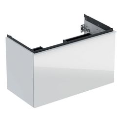 Geberit Acanto Unterschrank für WT 1 Schublade/Innenschublade WT 90cm Weiß lackiert ... GEBERIT-503005012 4025410126573 (Abb. 1)