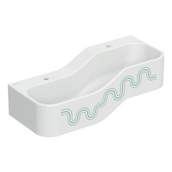 Geberit Bambini Spiel-/Waschlandschaft, 2 Waschplätze, tieferes Becken links B 90cm,... GEBERIT-502973791 4064746000324 (Abb. 1)