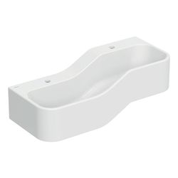 Geberit Bambini Spiel-/Waschlandschaft, 2 Waschplätze, tieferes Becken links B 90cm,... GEBERIT-502973001 4064746000126 (Abb. 1)