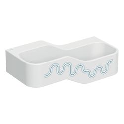 Geberit Bambini Spiel-/Waschlandschaft, 2 Waschplätze, tieferes Becken rechts B 90cm... GEBERIT-502974SX2 4064746000409 (Abb. 1)