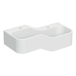 Geberit Bambini Spiel-/Waschlandschaft, 2 Waschplätze, tieferes Becken rechts B 90cm... GEBERIT-502974001 4064746000140 (Abb. 1)