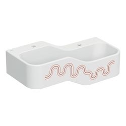 Geberit Bambini Spiel-/Waschlandschaft, 2 Waschplätze, tieferes Becken rechts B 90cm... GEBERIT-502974FY1 4064746000348 (Abb. 1)
