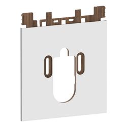 Geberit Designplatte für AquaClean Sela, Mera, unten, Alpinweiß... GEBERIT-242903111 4025416287339 (Abb. 1)