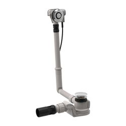 Geberit Badewannenablauf mit PushControl Druckbetätigung mit Fertigbauset Hochglanz ... GEBERIT-150750216 4025410601780 (Abb. 1)