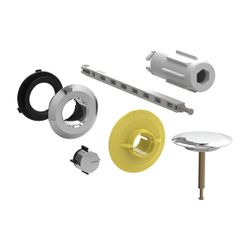 Geberit Serviceset für Badewannenablauf mit Druckbetätigung PushControl, Hochglanz v... GEBERIT-245428211 4025410626776 (Abb. 1)