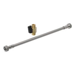 Geberit Panzerschlauch, Kugelhahn für Geberit AquaClean Alba, Sela... GEBERIT-147077001 4025410095237 (Abb. 1)