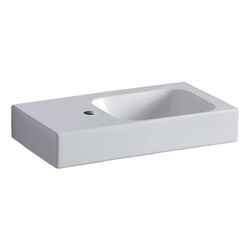 Geberit iCon Handwaschbecken, Ablagefläche links, 53x13,5x31cm, Hahnloch links, ohne... GEBERIT-124153600 4022009312577 (Abb. 1)