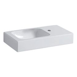 Geberit iCon Handwaschbecken, Ablagefläche rechts, 53x13,5x31cm, Hahnloch rechts, oh... GEBERIT-124053600 4022009312553 (Abb. 1)