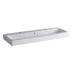 Geberit iCon Waschtisch, Breite 120cm, Tiefe 48,5cm, Hahnloch links, rechts, Überlau... GEBERIT-124020000 4022009304374 (Abb. 1)