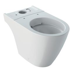 Geberit iCon Stand-WC für Aufputzspülkasten aufgesetzt, Tiefspüler, geschlossene For... GEBERIT-200460000 4022009332520 (Abb. 1)