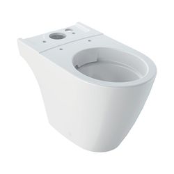 Geberit iCon Stand-WC für Aufputz-Spülkasten aufgesetzt, Tiefspüler, geschlossene Fo... GEBERIT-200460600 4022009332537 (Abb. 1)