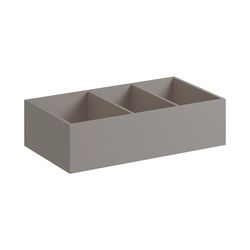 Geberit Xeno2 Schubladeneinsatz, H-Unterteilung, für untere Schublade, 37,3x9,8x20,8... GEBERIT-500527001 4025416608622 (Abb. 1)