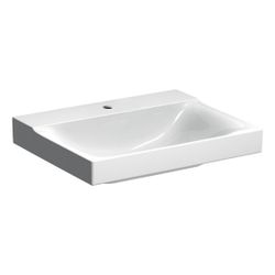 Geberit Xeno2 Waschtisch, Breite 60cm, Tiefe 48cm, Hahnloch mittig, ohne Überlauf, W... GEBERIT-500530011 4025416605430 (Abb. 1)