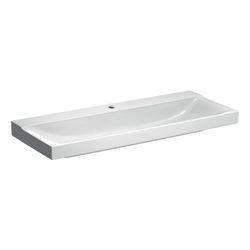 Geberit Xeno2 Waschtisch, Breite 120cm, Tiefe 48cm, Hahnloch mittig, ohne Überlauf, ... GEBERIT-500551011 4025416608912 (Abb. 1)