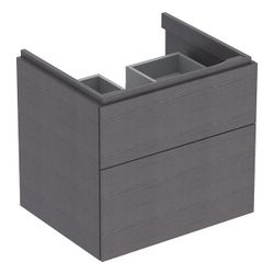 Geberit Xeno2 Unterschrank für Waschtisch, 2 Schubladen, 58x53x46,2cm, sculturagrau/... GEBERIT-500506431 4025416611677 (Abb. 1)