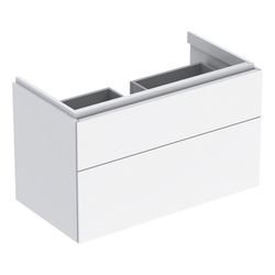 Geberit Xeno2 Unterschrank für Waschtisch, 2 Schubladen, 88x53x46,2cm, Weiß lackiert... GEBERIT-500509011 4025416611745 (Abb. 1)