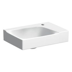 Geberit Xeno2 Handwaschbecken, 40x12,5x28cm, Hahnloch rechts, ohne Überlauf, Weiß/Ke... GEBERIT-500529011 4025416605416 (Abb. 1)