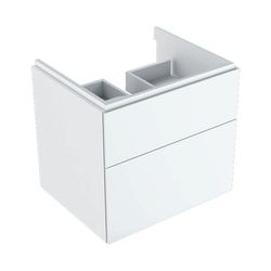 Geberit Xeno2 Unterschrank für Waschtisch, 2 Schubladen, 58x53x46,2cm, Weiß lackiert... GEBERIT-500506011 4025416611660 (Abb. 1)
