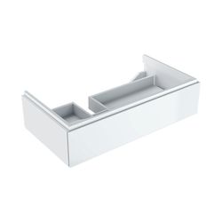 Geberit Xeno2 Unterschrank für Waschtisch, Ablagefläche, 1 Schublade, 88x22x46,2cm, ... GEBERIT-500513011 4025416610083 (Abb. 1)